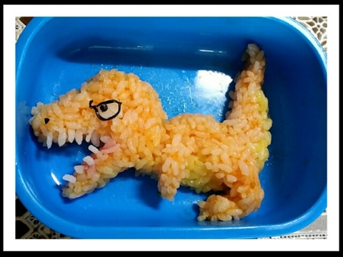 キャラごはん デコフリ 子供が喜ぶ恐竜ご飯 レシピ 作り方 By かねりんこ 楽天レシピ キャラごはん デコフリ 子供が喜ぶ恐竜ご飯 レシピ 作り方 By かねりんこ 楽天レシピ